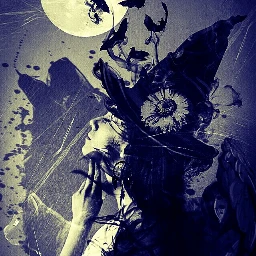 ftechinup picsarts witch magic dark